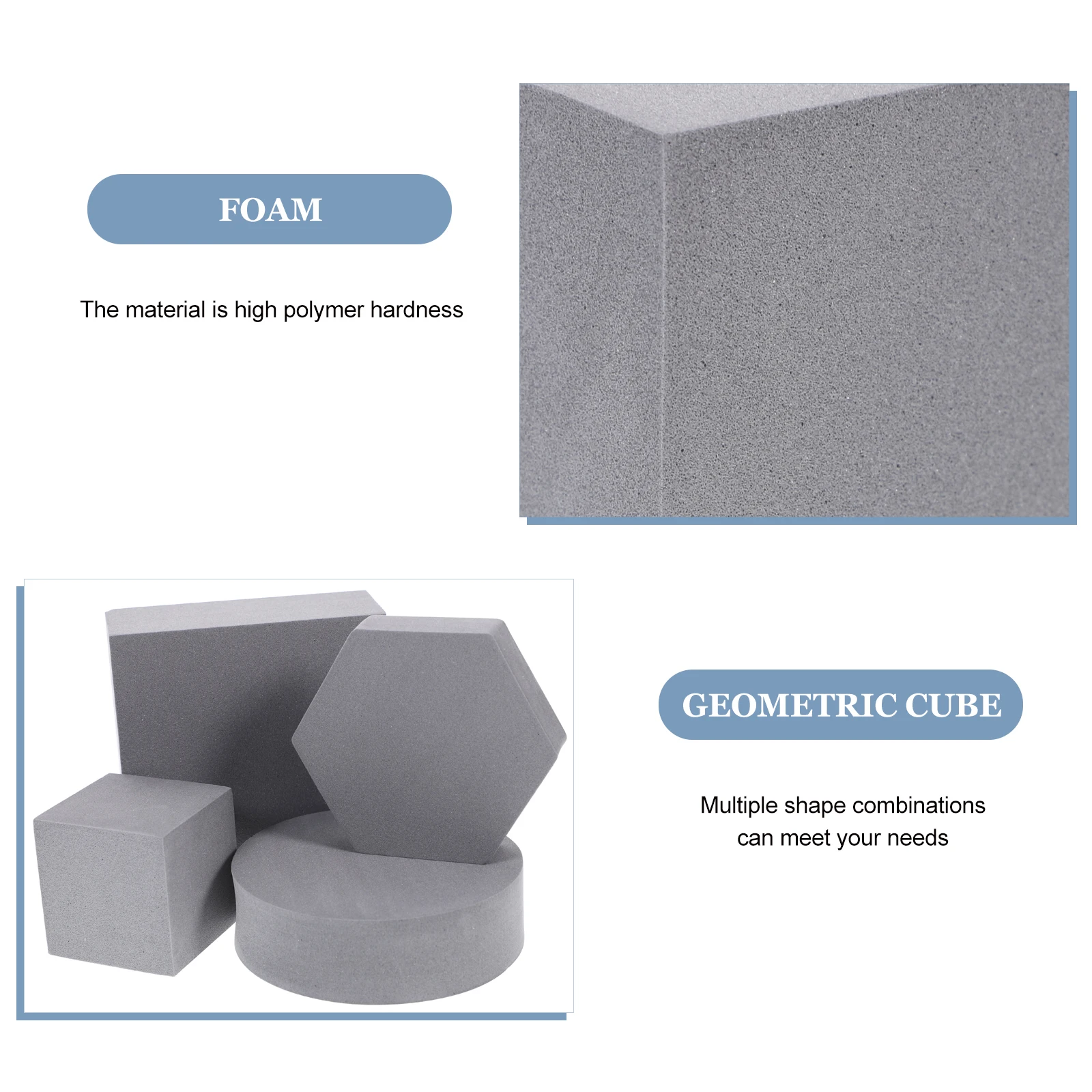 4Pcs Geometric Cube Photo Props Stylish Lightweight Portable for Product Photography Cosmetics Jewelry Cube Photo Props
4Pcs Geometric Cube Photo Props Stylish Lightweight Portable for Product Photography Cosmetics Jewelry Cube Photo Props