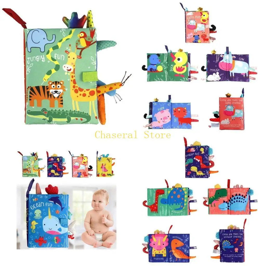 E7CE Baby Soft Cloth Book for Touch Sound 3D Animal Tail Activity Cloth Books Infant
E7CE Baby Soft Cloth Book for Touch Sound 3D Animal Tail Activity Cloth Books Infant