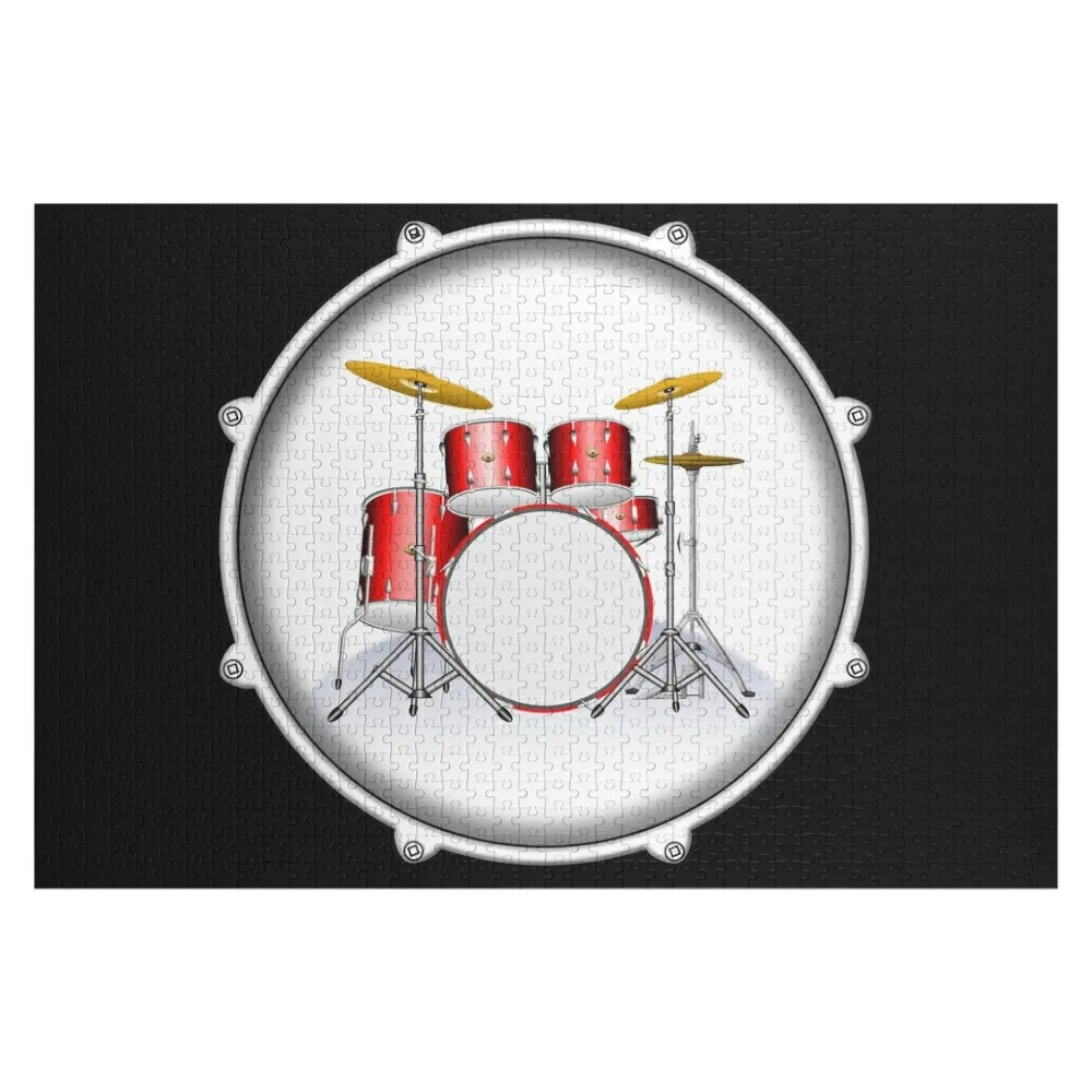 Red Drum Set In Snare Drum Rim. Jigsaw Puzzle Picture Custom Wooden Compositions For Children Puzzle
Red Drum Set In Snare Drum Rim. Jigsaw Puzzle Picture Custom Wooden Compositions For Children Puzzle