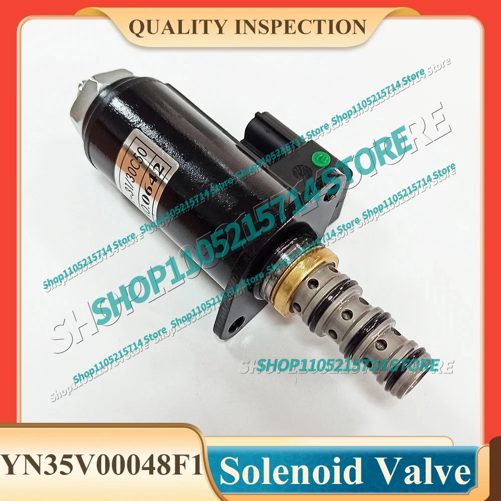 Электромагнитный клапан YN35V00048F1 KDRDE5K-31/30C50 SKY5P-17-A для экскаватора SK330-6 SK330-6E
Электромагнитный клапан YN35V00048F1 KDRDE5K-31/30C50 SKY5P-17-A для экскаватора SK330-6 SK330-6E