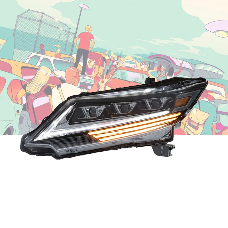 For Honda Odyssey 2015-2021 Car Accessories Auto Headlamp LED Headlight Assembly Star Racing Streamer
For Honda Odyssey 2015-2021 Car Accessories Auto Headlamp LED Headlight Assembly Star Racing Streamer
