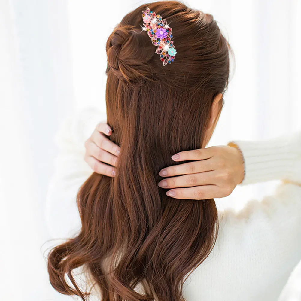 2Pcs Flower Hair Comb for Girls Women Rhinestone Alloy Hair Clip Bridal Headdress Party Birthday Dating Performance Accessory
2Pcs Flower Hair Comb for Girls Women Rhinestone Alloy Hair Clip Bridal Headdress Party Birthday Dating Performance Accessory