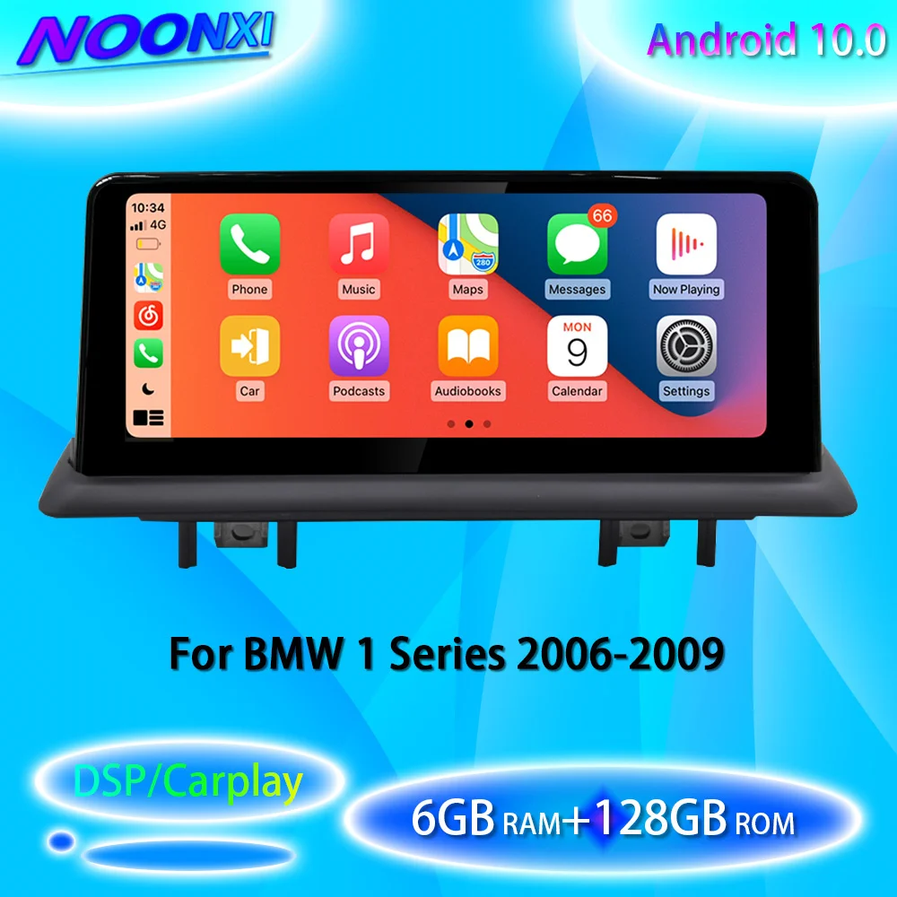Автомагнитола для BMW 1 серии 120i E81 E82 E87 e88, мультимедийный плеер с Bluetooth, GPS, DVD, Carplay, 6 ГБ + 128 Гб, 10,25 дюйма, Android 11
Автомагнитола для BMW 1 серии 120i E81 E82 E87 e88, мультимедийный плеер с Bluetooth, GPS, DVD, Carplay, 6 ГБ + 128 Гб, 10,25 дюйма, Android 11