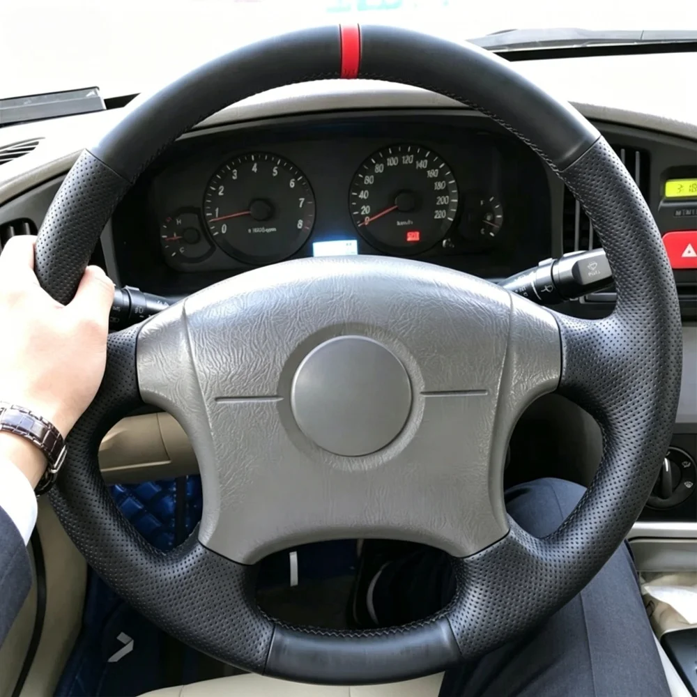 Car Accessories Hand-Stitched Black Non-slip Microfiber Leather 2004-2011 Steering Wheel Cover For Hyundai Elantra
Car Accessories Hand-Stitched Black Non-slip Microfiber Leather 2004-2011 Steering Wheel Cover For Hyundai Elantra