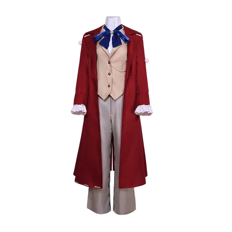 Аниме игра Identity V Фредерик Крибибург Косплей Костюм Композитор Парик Фрак Униформа Пальто Взрослый мужчина Хэллоуин Карнавальный костюм 2
Аниме игра Identity V Фредерик Крибибург Косплей Костюм Композитор Парик Фрак Униформа Пальто Взрослый мужчина Хэллоуин Карнавальный костюм 2