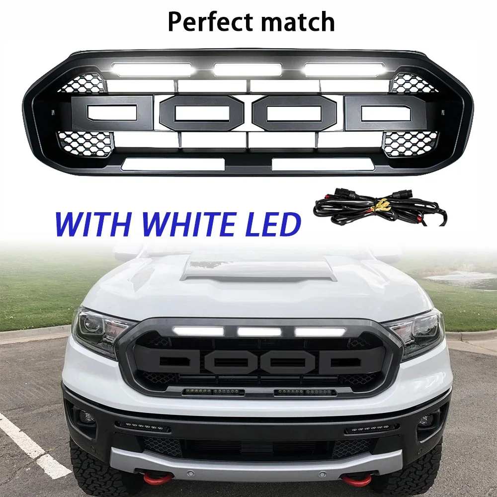 For Ford Ranger T8 XLT 2018 2019 Black Raptor Style Front Bumper Grille Car Racing Grill Front Bumper Cover Trims Cover
For Ford Ranger T8 XLT 2018 2019 Black Raptor Style Front Bumper Grille Car Racing Grill Front Bumper Cover Trims Cover
