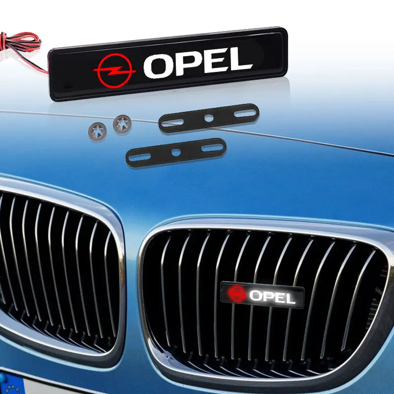 New Car Front Hood Grille Emblem LED Light Grill Decorative Lights for Opel Astra H G J Insignia Mokka Zafira Corsa C D Antara
New Car Front Hood Grille Emblem LED Light Grill Decorative Lights for Opel Astra H G J Insignia Mokka Zafira Corsa C D Antara