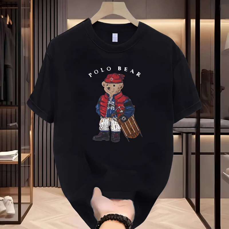 2025 Summer Hot-selling New Fashion High-end Luxury Brand T-shirt Pure Cotton High-quality Unisex Harajuku Leisure Vacation 
2025 Summer Hot-selling New Fashion High-end Luxury Brand T-shirt Pure Cotton High-quality Unisex Harajuku Leisure Vacation