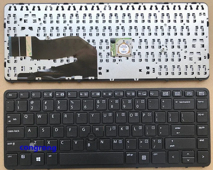 Английская клавиатура для ноутбука HP EliteBook 840 G1 850 G1 840 G2 850 G2, американская раскладка с указательной ручкой
Английская клавиатура для ноутбука HP EliteBook 840 G1 850 G1 840 G2 850 G2, американская раскладка с указательной ручкой