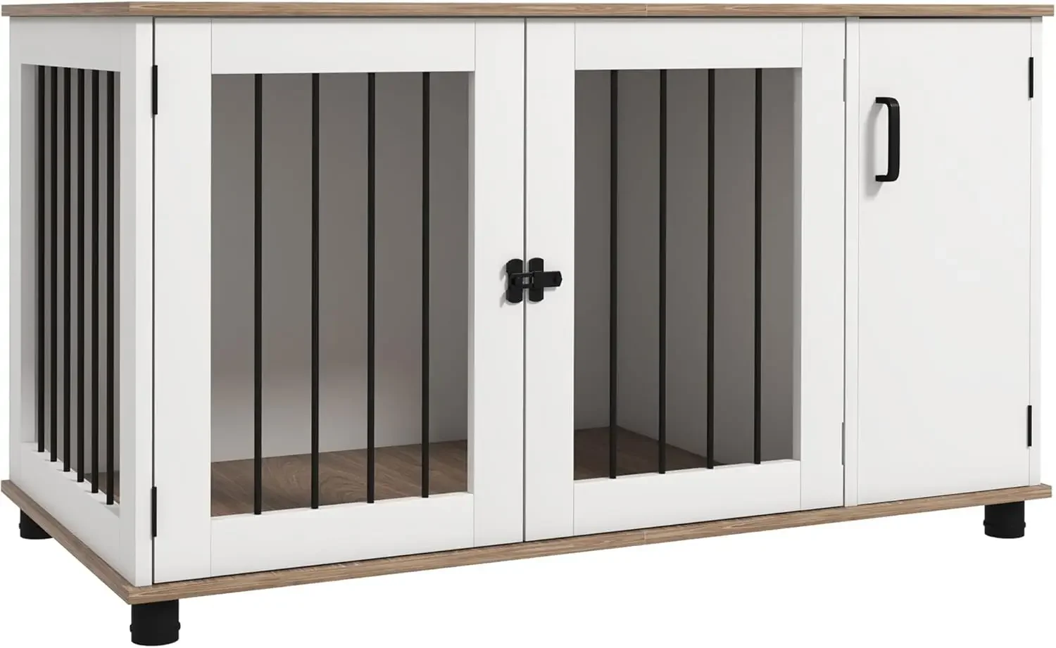 PawHut Dog Crate Furniture Side End Table with Storage, Dog Kennel Furniture Indoor with Double Doors for Medium
PawHut Dog Crate Furniture Side End Table with Storage, Dog Kennel Furniture Indoor with Double Doors for Medium