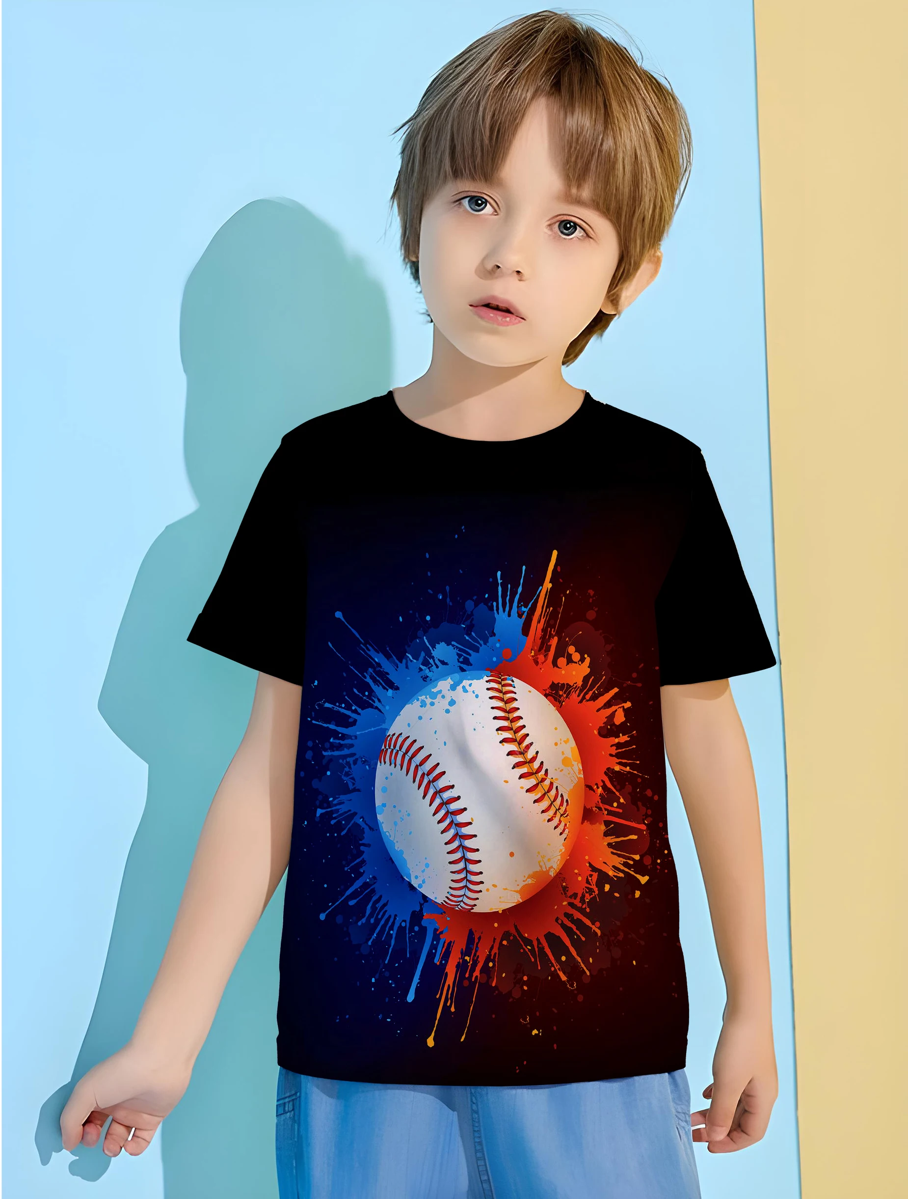 Baseball Clothes for Boy Child T Shirt Children's Clothing Boys T Shirts 2024 Kids Clothes T-shirty Baby T-shirt Tops Top Korean
Baseball Clothes for Boy Child T Shirt Children's Clothing Boys T Shirts 2024 Kids Clothes T-shirty Baby T-shirt Tops Top Korean