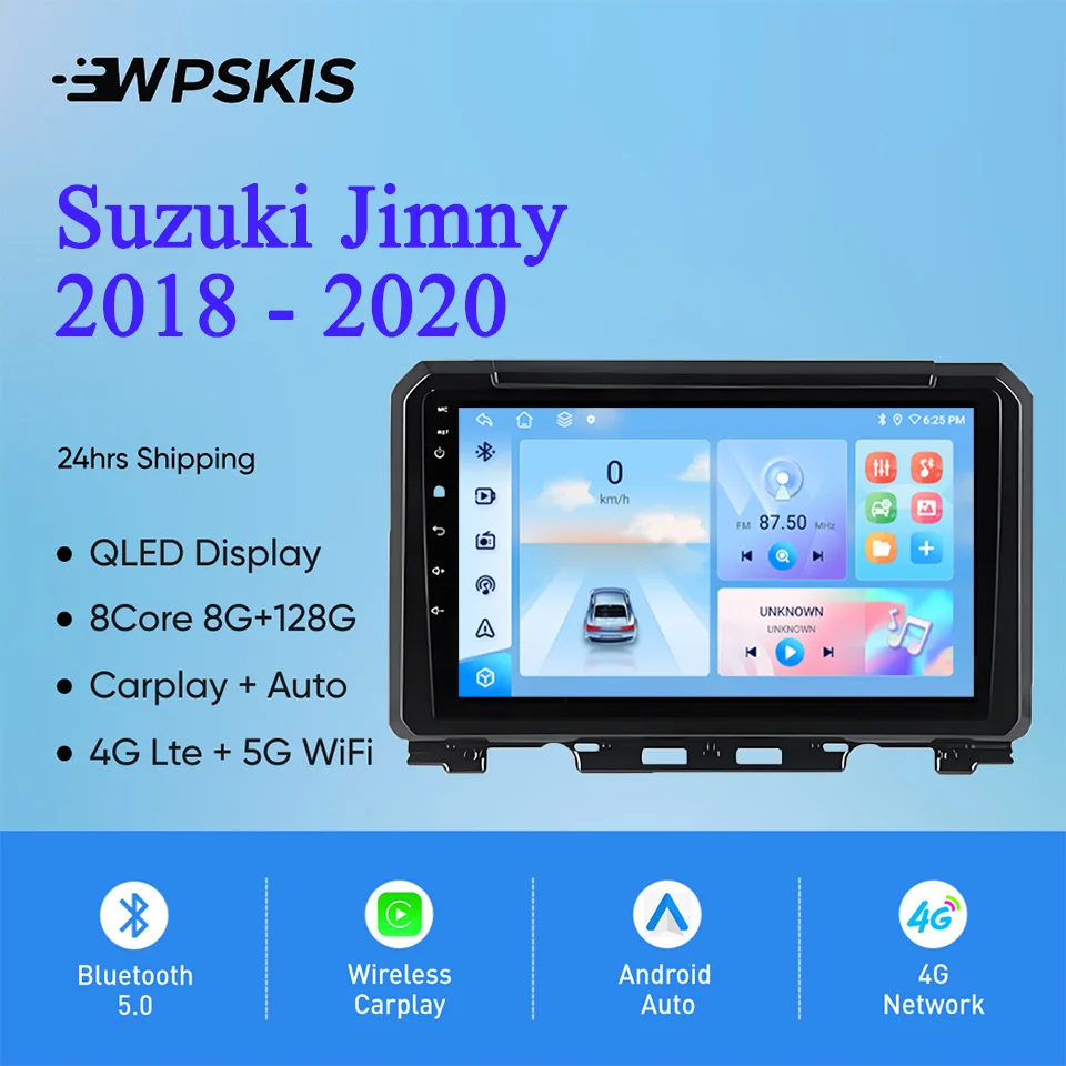 Android 14 8G For Suzuki Jimny 2018 - 2020 Auto Stereo Radio Multimedia Video Player Navigation GPS Monitor 4G Lte WiFi Carplay
Android 14 8G For Suzuki Jimny 2018 - 2020 Auto Stereo Radio Multimedia Video Player Navigation GPS Monitor 4G Lte WiFi Carplay
