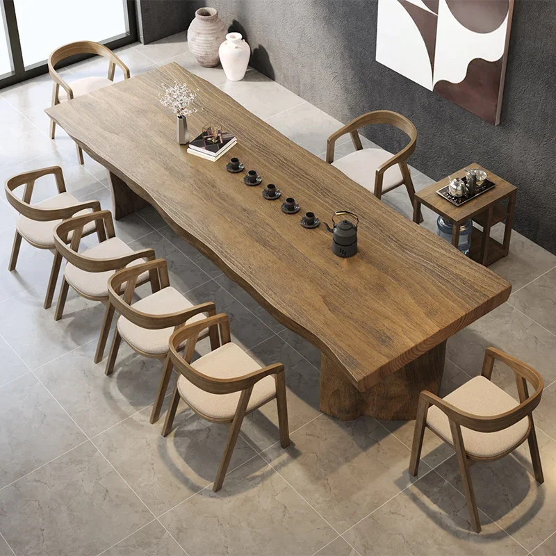 Solid wood large board tea table combination modern office kung fu tea table new Chinese balcony tea table
Solid wood large board tea table combination modern office kung fu tea table new Chinese balcony tea table