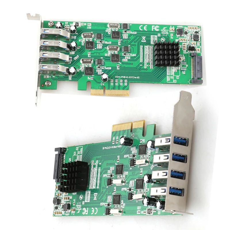 PCI-E Riser Card Adapter PCIE to USB expansion card Game PCIE Card Controller USB HUB Extender PCIe Converter Expansion Adapter
PCI-E Riser Card Adapter PCIE to USB expansion card Game PCIE Card Controller USB HUB Extender PCIe Converter Expansion Adapter