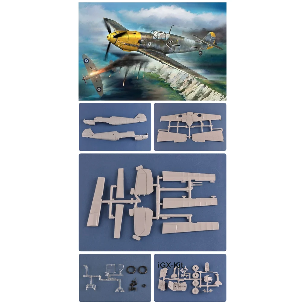 Hobbyboss 81809 1:18 Scale Bf109 BF-109 Bf109E BF-109E Fighter Plane Aircraft Assembly Craft Plastic Assembly Model Building Kit
Hobbyboss 81809 1:18 Scale Bf109 BF-109 Bf109E BF-109E Fighter Plane Aircraft Assembly Craft Plastic Assembly Model Building Kit