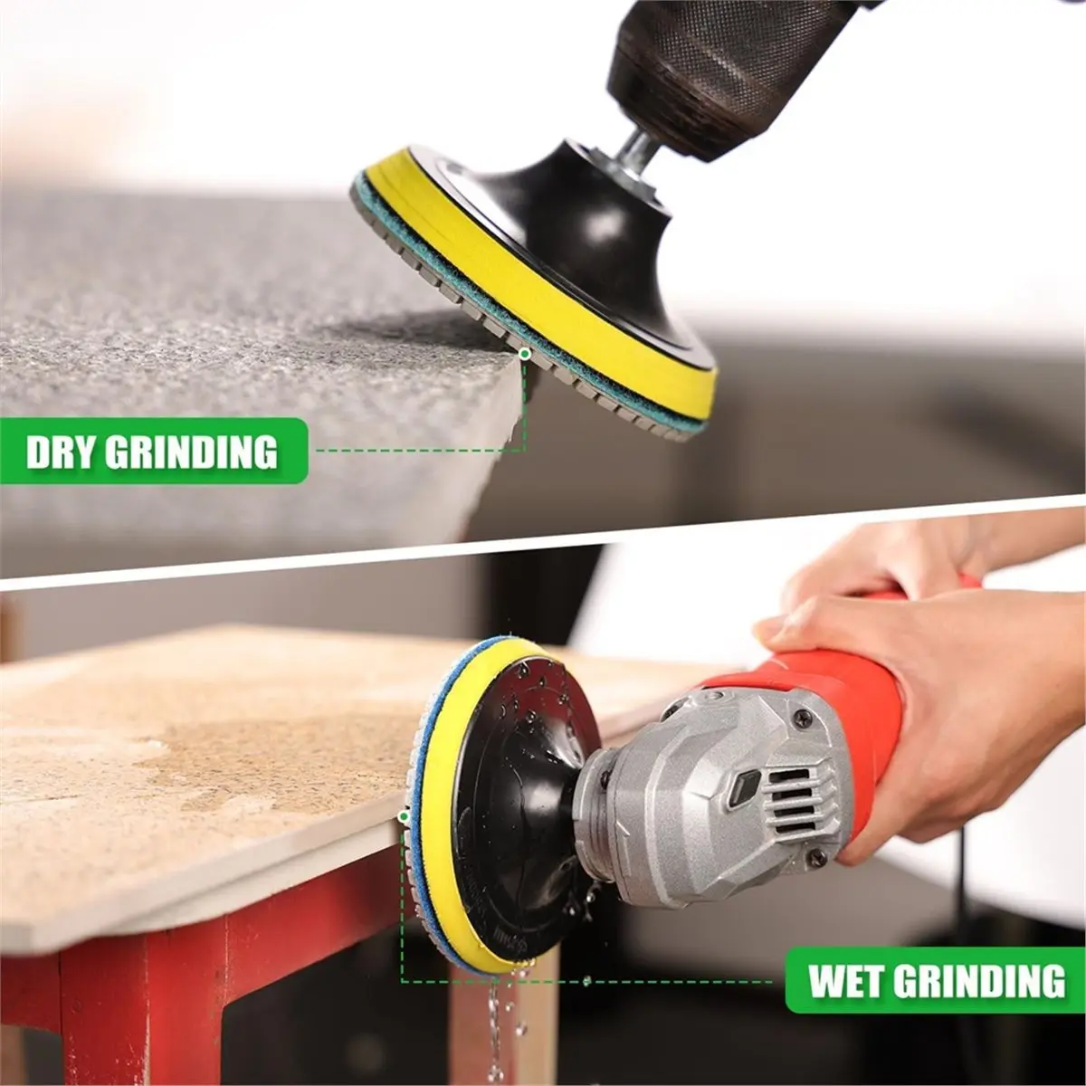 Y172A J~Polishing Pads,5/8inch- Backer Pad,for Drill,Grinder, Polisher,for Concrete Marble Rock Countertop Quartz Polishing Kit
Y172A J~Polishing Pads,5/8inch- Backer Pad,for Drill,Grinder, Polisher,for Concrete Marble Rock Countertop Quartz Polishing Kit