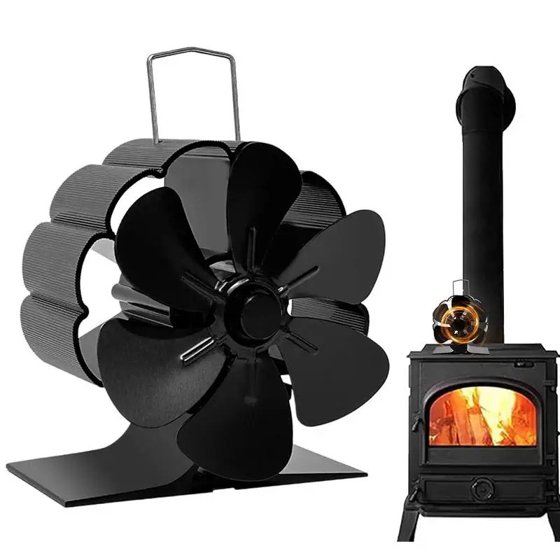Mini Stove Fan Heat Powered Fireplace Fan Log Wood Burner Eco-fan Quiet 5 Blade Fireplace Fan Home Winter Warm Heat Distribution
Mini Stove Fan Heat Powered Fireplace Fan Log Wood Burner Eco-fan Quiet 5 Blade Fireplace Fan Home Winter Warm Heat Distribution