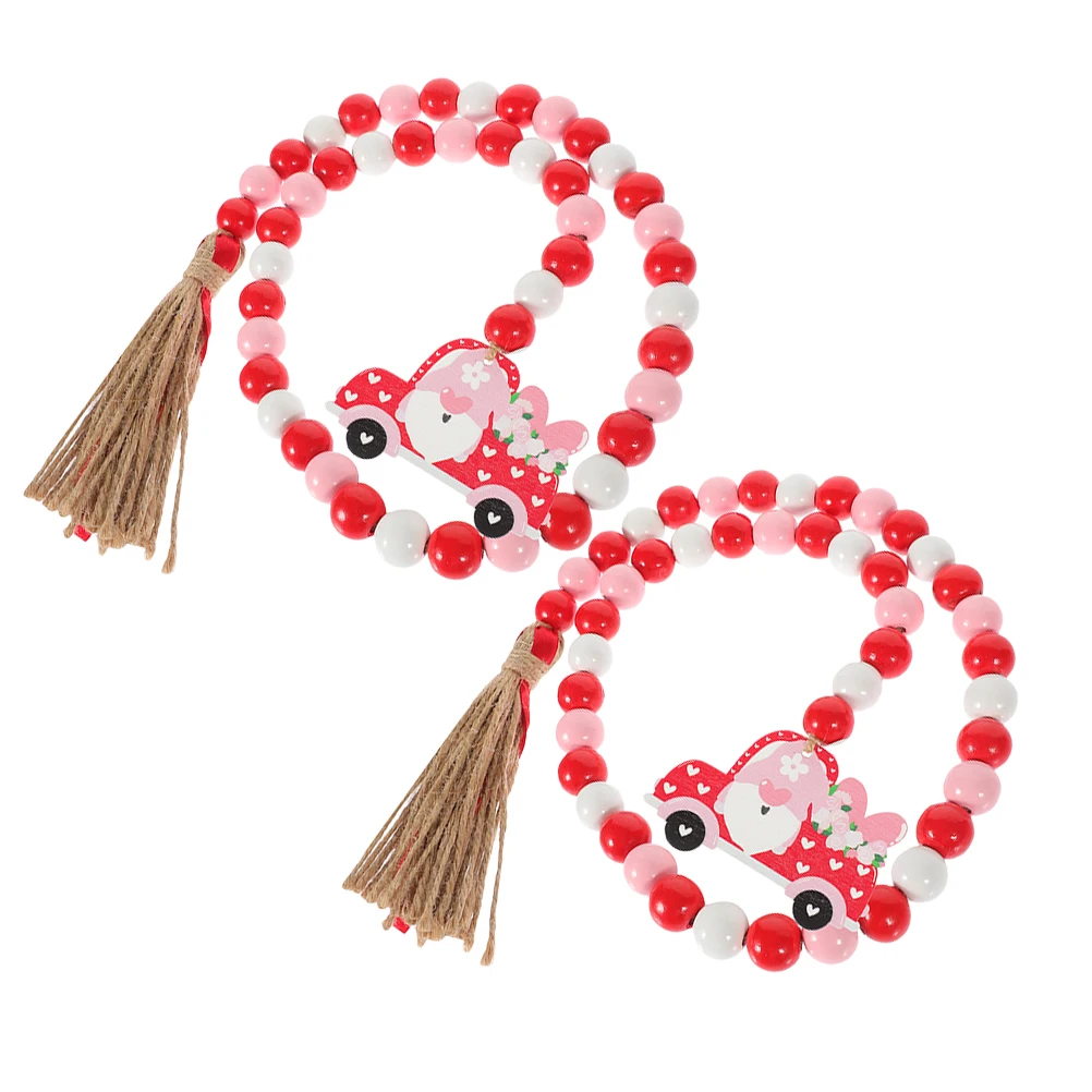 2Pcs Wooden Bead Color Hanging String Decorations Valentine Day Home Party Adornments Windchimes Hangings
2Pcs Wooden Bead Color Hanging String Decorations Valentine Day Home Party Adornments Windchimes Hangings