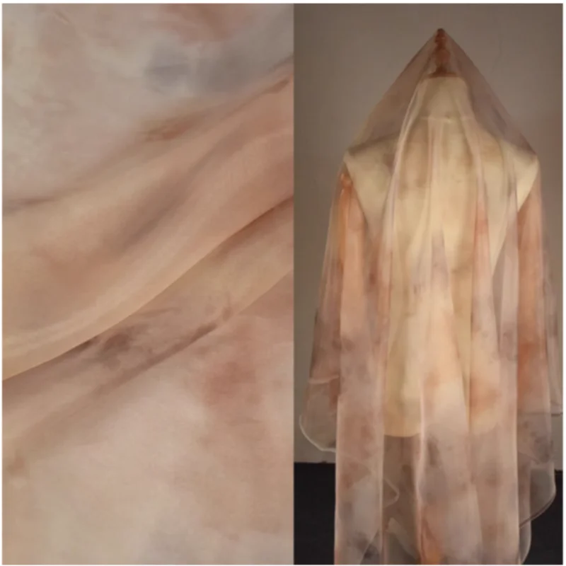 China Wind Brown Grass Tree Smudge Print Chiffon Fabric, Dress, Han Cloth Sewing Tissue, Super Thin, Transparent T2339
China Wind Brown Grass Tree Smudge Print Chiffon Fabric, Dress, Han Cloth Sewing Tissue, Super Thin, Transparent T2339