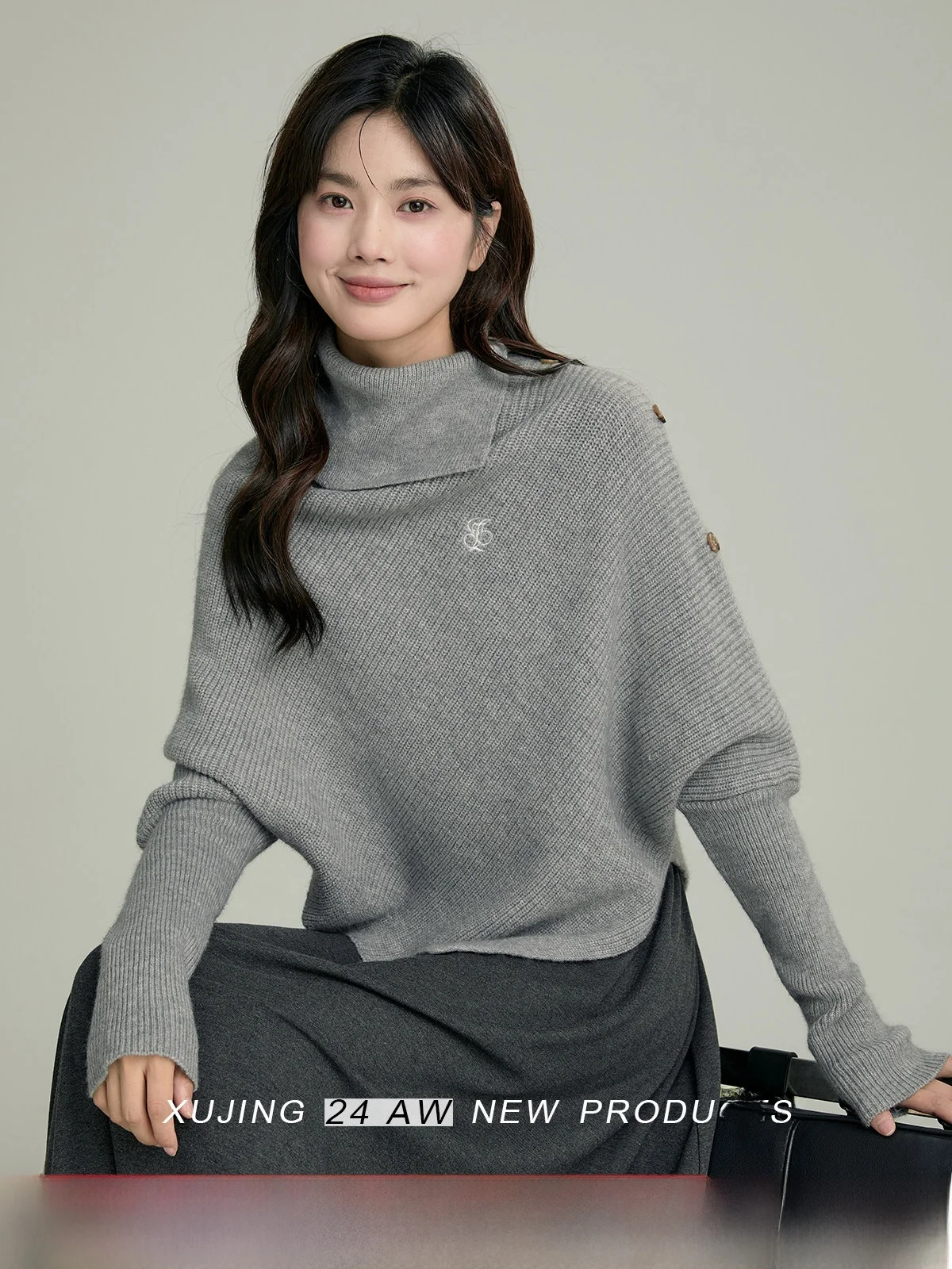 ey Asymmetric f High Ne Knitwear Women's Slim Fit Base Layer Top for Autumn Commute Sle Regular Sve Long Length
ey Asymmetric f High Ne Knitwear Women's Slim Fit Base Layer Top for Autumn Commute Sle Regular Sve Long Length