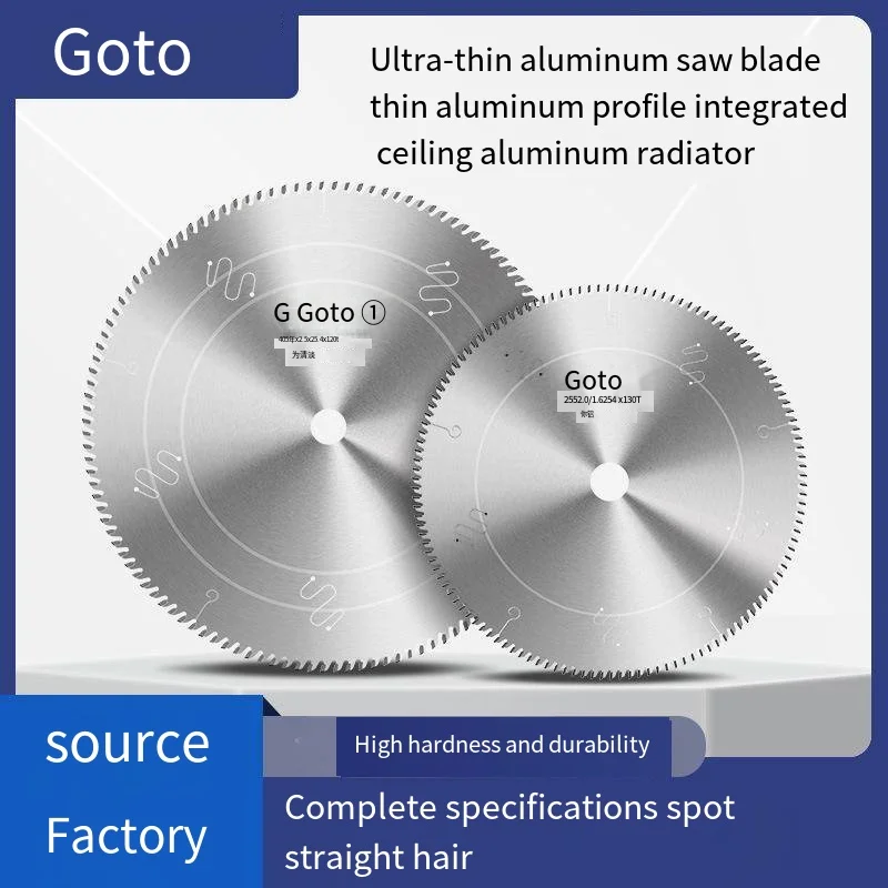 Ultra-Thin Aluminum Saw Blade Aluminum Profile Kickline Honeycomb Aluminum Plate Special 120 Teeth 255/305/355 Cutting Blade 557
Ultra-Thin Aluminum Saw Blade Aluminum Profile Kickline Honeycomb Aluminum Plate Special 120 Teeth 255/305/355 Cutting Blade 557