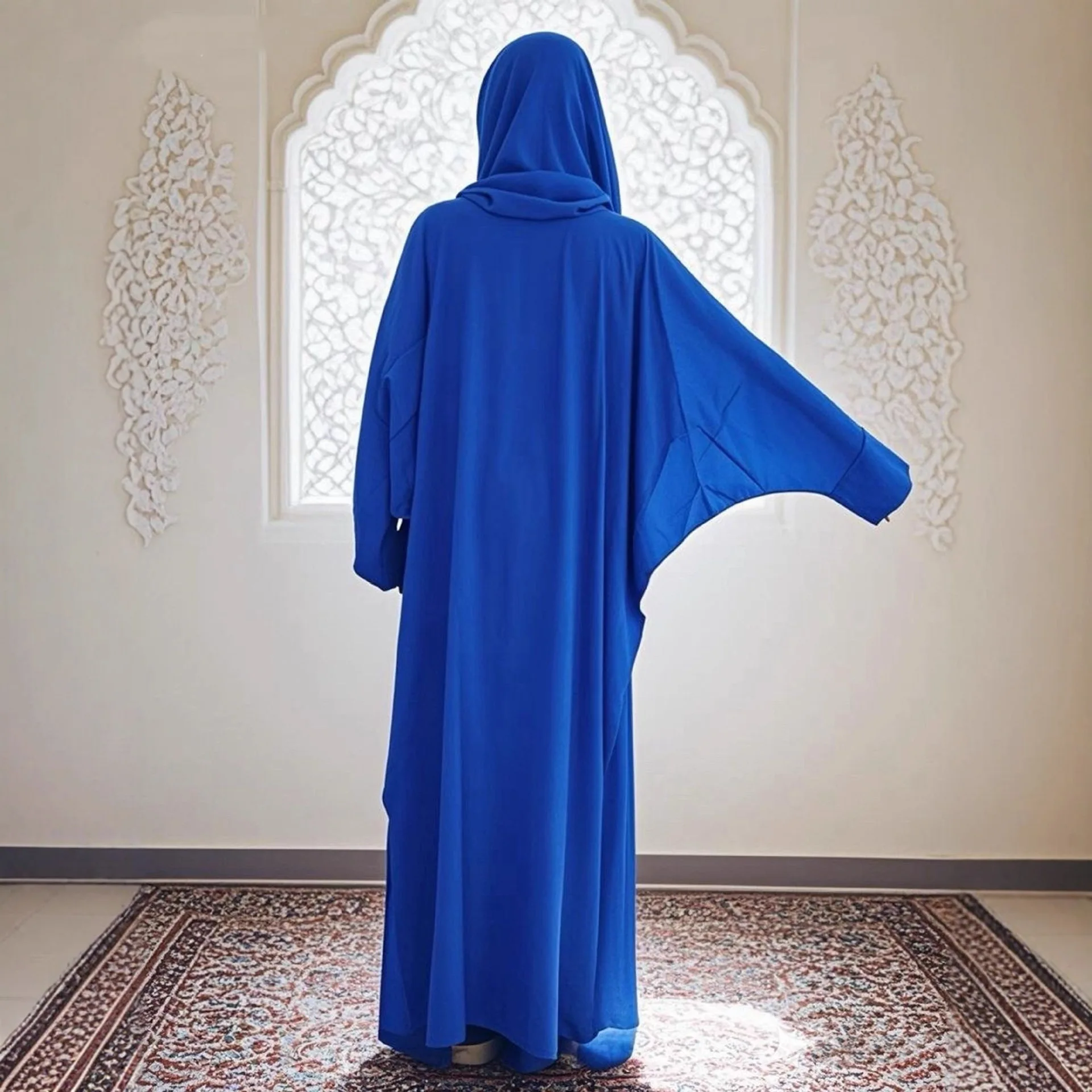 Ramadan Eid Djellaba Abaya Dubai Hooded Prayer Garment Lady Muslim Dress Turkey Islam Jalabiya Caftan Marocain Femme Robe Kaftan
Ramadan Eid Djellaba Abaya Dubai Hooded Prayer Garment Lady Muslim Dress Turkey Islam Jalabiya Caftan Marocain Femme Robe Kaftan