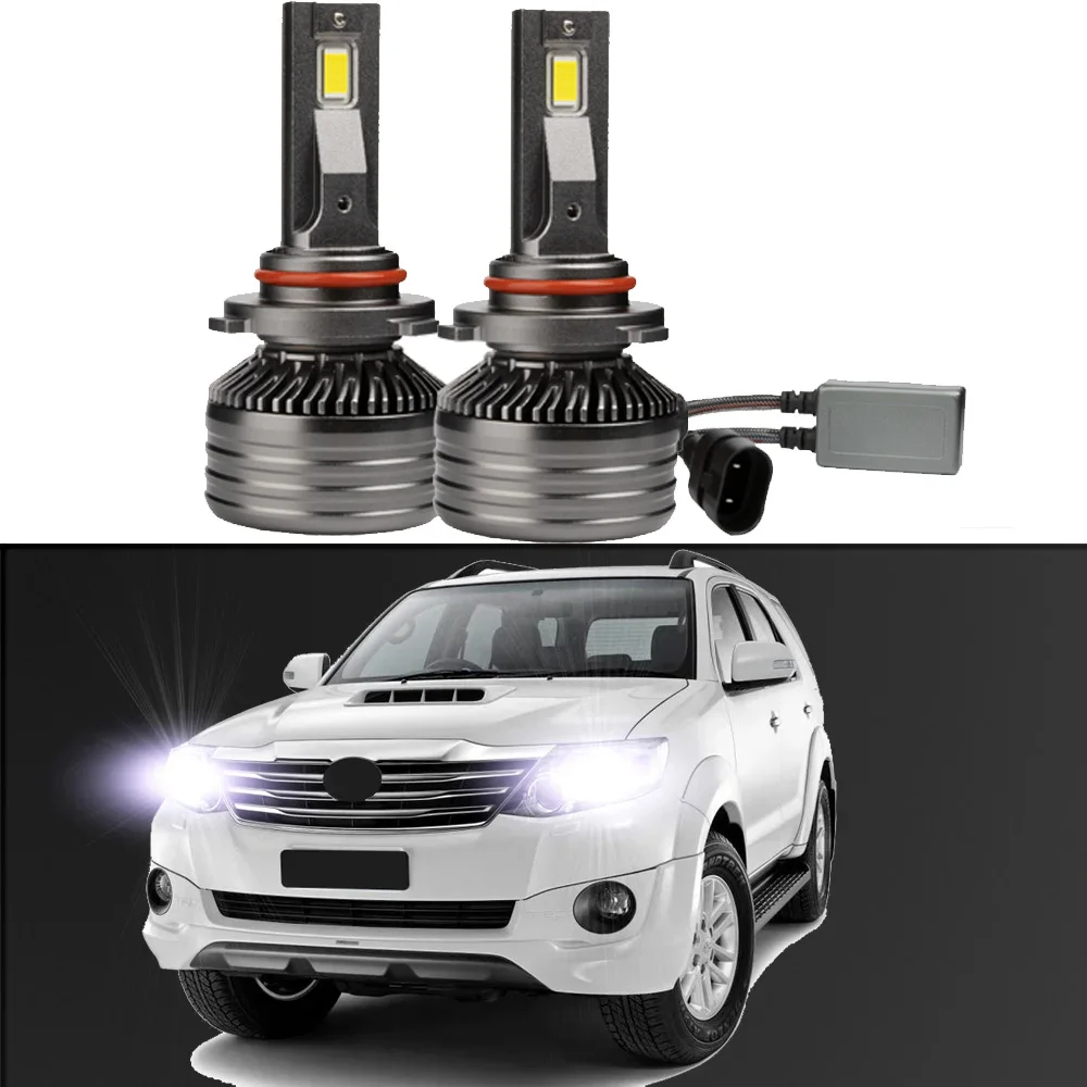 2Pcs 120W Car Led Headlight Bulbs For Toyota Fortuner 2013 2014 (Only fit original is halogen Headlight) High Low Beam
2Pcs 120W Car Led Headlight Bulbs For Toyota Fortuner 2013 2014 (Only fit original is halogen Headlight) High Low Beam