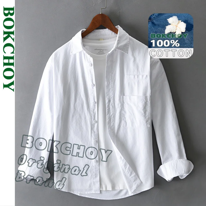 2025 Spring New Loose Cargo 100% Cotton Long Sleeve Shirt for Men Simple Solid Color Classic Daily Shirts AZT701
2025 Spring New Loose Cargo 100% Cotton Long Sleeve Shirt for Men Simple Solid Color Classic Daily Shirts AZT701