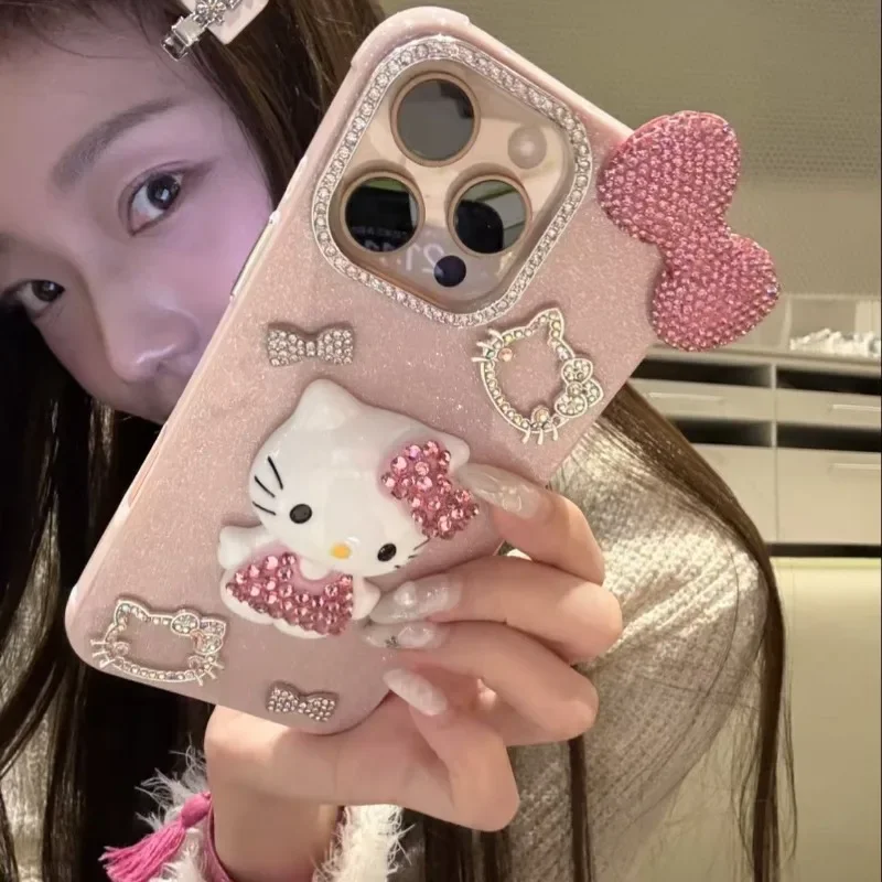 Cute 3D Hello Kitty Case for IPhone 16 15 14 Pro Max Diamond Studded Phone Case Suitable for IPhone 13 12 Cartoon Pro+max Covers
Cute 3D Hello Kitty Case for IPhone 16 15 14 Pro Max Diamond Studded Phone Case Suitable for IPhone 13 12 Cartoon Pro+max Covers