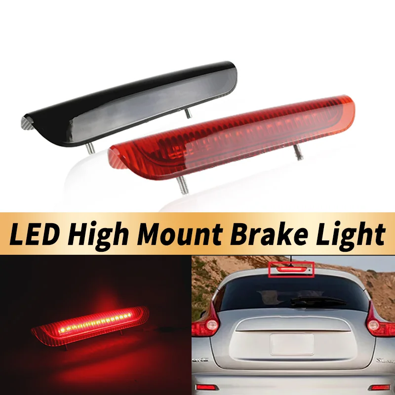 1PC 12V Red/Smoked Lens LED High Mount Rear Third Brake Light Canbus For Nissan Juke 2011-2014 OEM# 26590-1KA0B Car Accessories
1PC 12V Red/Smoked Lens LED High Mount Rear Third Brake Light Canbus For Nissan Juke 2011-2014 OEM# 26590-1KA0B Car Accessories