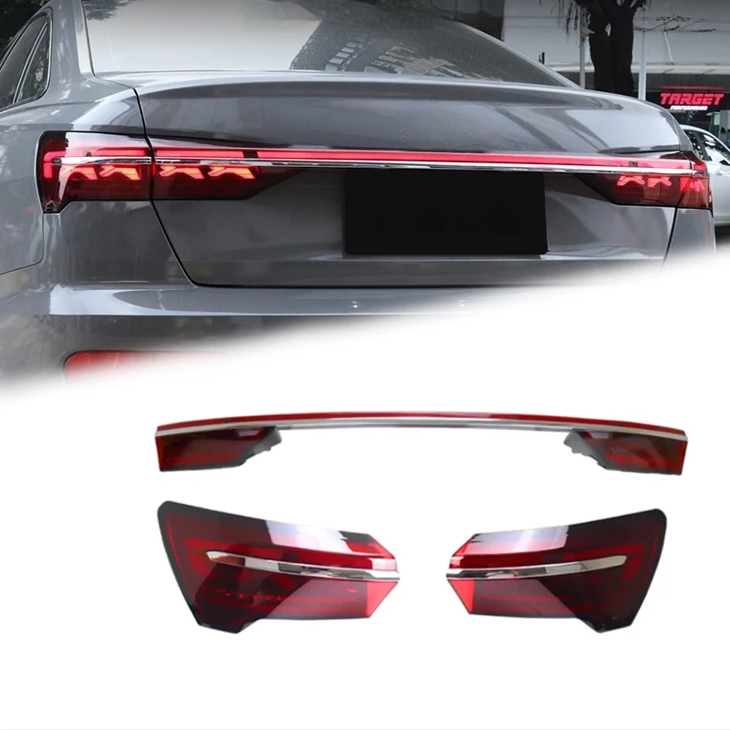 FT Car Lights for A6 A6L C8 Taillights 2018-2021 LED Tail Lamp Dynamic Turn Signal Light Car Through Taillights Assembly
FT Car Lights for A6 A6L C8 Taillights 2018-2021 LED Tail Lamp Dynamic Turn Signal Light Car Through Taillights Assembly