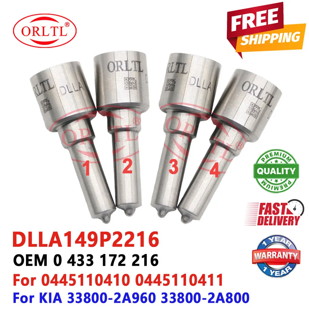 DLLA149P2216 Форсунка топливной форсунки 0433172216 Дизельный опрыскиватель для KIA 0445110410 0445110411 33800-2A960 33800-2A800
DLLA149P2216 Форсунка топливной форсунки 0433172216 Дизельный опрыскиватель для KIA 0445110410 0445110411 33800-2A960 33800-2A800