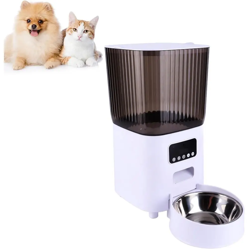 5L Smart Pet Feeder with App Control, Portion Dispenser for Cats & Dogs, 2-Tier Food Bowl
5L Smart Pet Feeder with App Control, Portion Dispenser for Cats & Dogs, 2-Tier Food Bowl