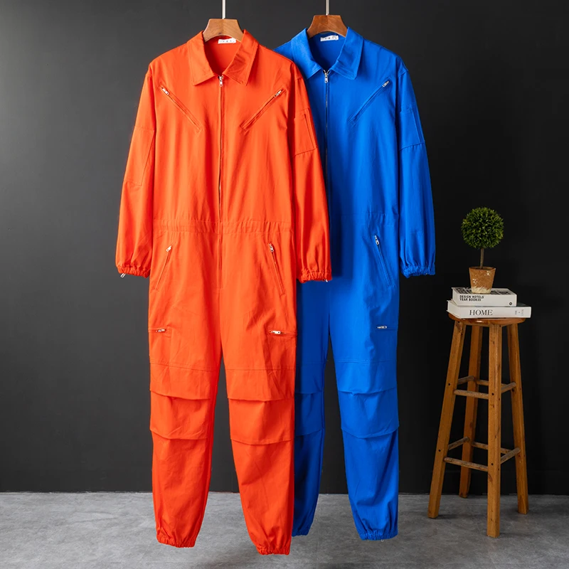 Long Sve One-Piece Suit for Men Zip Design Performance Workwear Overalls Youthful Vitali Sle Straight Leg Long Pants
Long Sve One-Piece Suit for Men Zip Design Performance Workwear Overalls Youthful Vitali Sle Straight Leg Long Pants