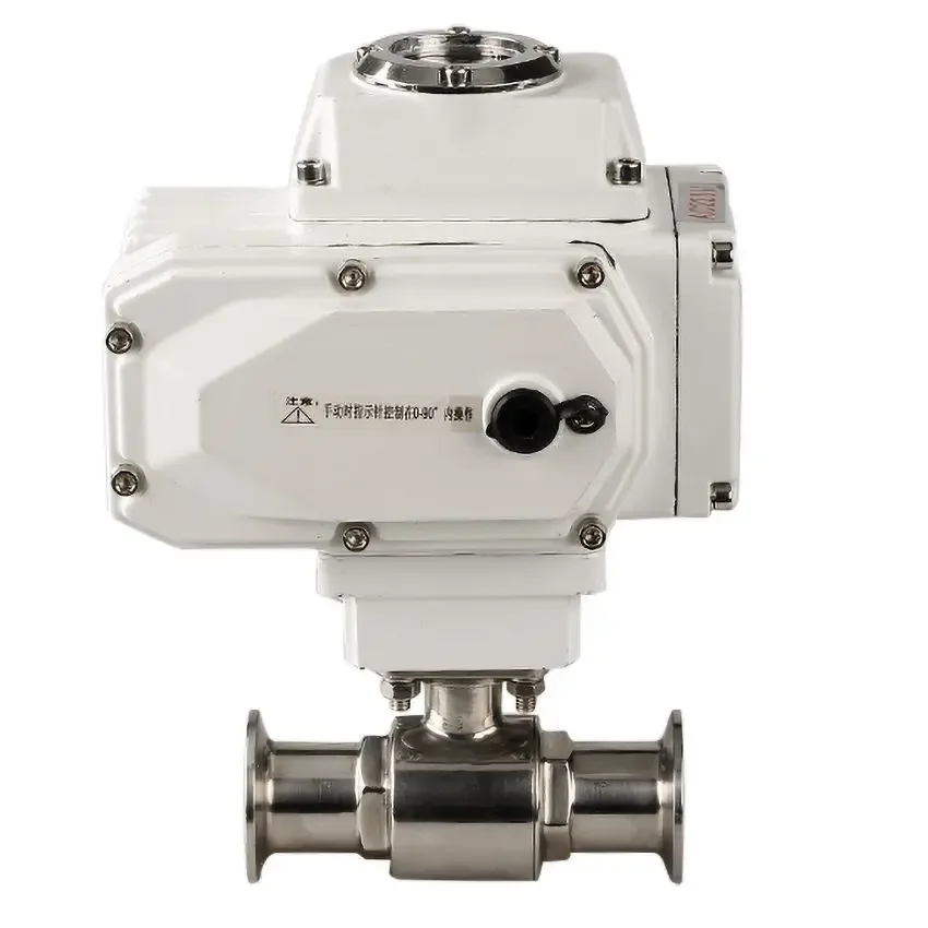 25mm Sanitary High Platform Electric Ball Valve 304 Stainless Steel Clamp Type Quick-fit Through Ball Valves 220V 12V 24V
25mm Sanitary High Platform Electric Ball Valve 304 Stainless Steel Clamp Type Quick-fit Through Ball Valves 220V 12V 24V