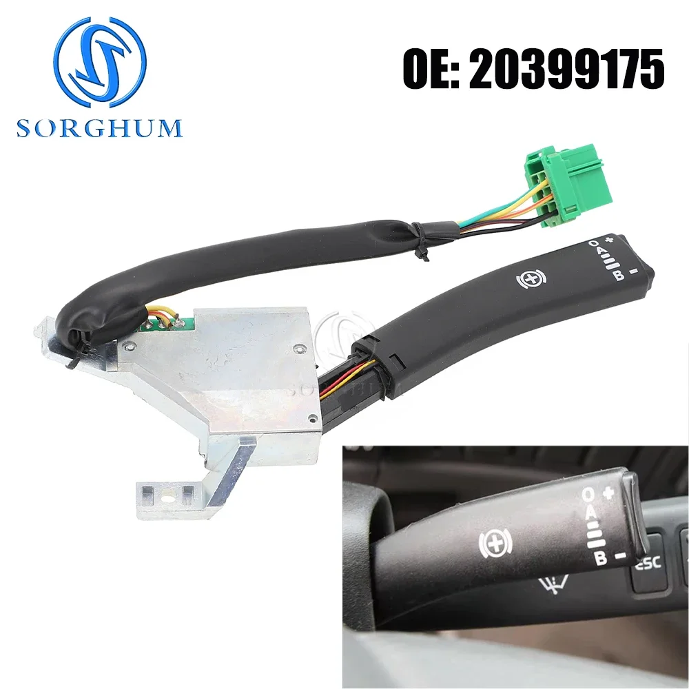 SORGHUM 20399175 Truck Retarder Control Steering Column Headlight Switch For Volvo FH12 FM (2005-2012) 21759601 A063900602 Spare
SORGHUM 20399175 Truck Retarder Control Steering Column Headlight Switch For Volvo FH12 FM (2005-2012) 21759601 A063900602 Spare