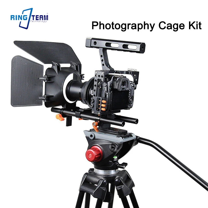 CNC Aluminum Camera Cage Kit with Matte Box And Follow Focus for Sony A7 A6000 Panasonic GH4 - DSLR Video Camera Accessory
CNC Aluminum Camera Cage Kit with Matte Box And Follow Focus for Sony A7 A6000 Panasonic GH4 - DSLR Video Camera Accessory