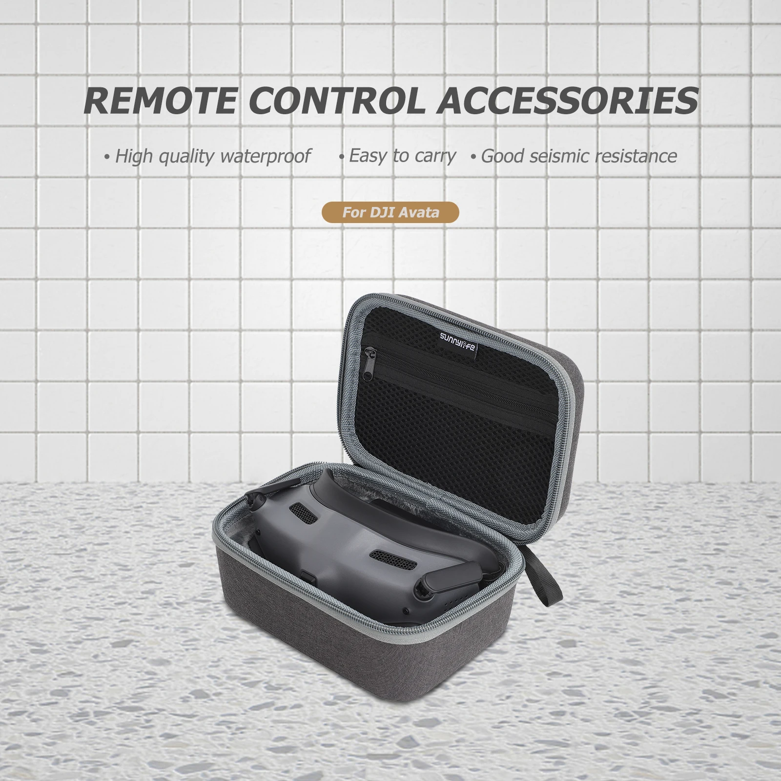 Portable Carrying Case Handbags Handheld Storage Bag Suitcase RC Drone Accessories Storage Handbags for DJI Avata Goggles V2
Portable Carrying Case Handbags Handheld Storage Bag Suitcase RC Drone Accessories Storage Handbags for DJI Avata Goggles V2