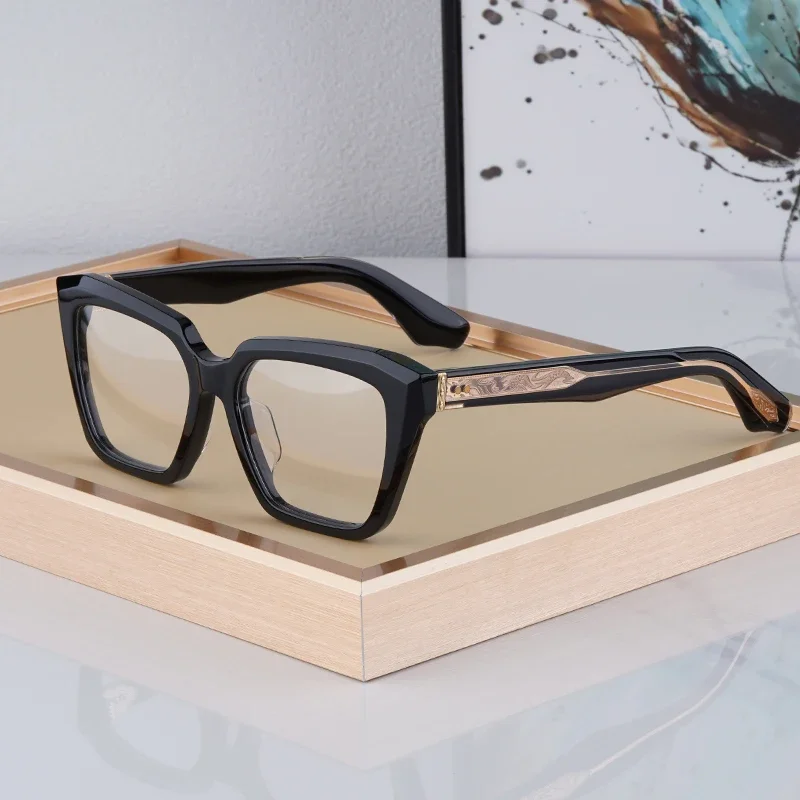 Large Size Vintage Acetate Glasses Frames Men Women Handmade Eyewear Designer Style Vintage Fashion Big Face Frame Eyeglasses
Large Size Vintage Acetate Glasses Frames Men Women Handmade Eyewear Designer Style Vintage Fashion Big Face Frame Eyeglasses