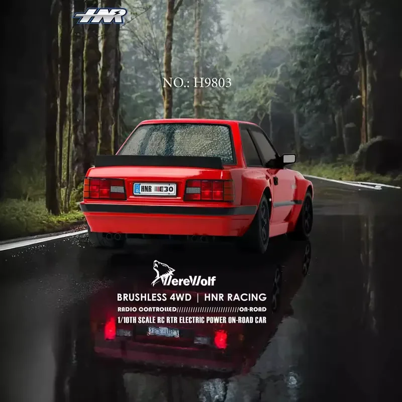 HNR Werewolf H9803 Rc Drift Car One Tenth Scale 4wd Brushless Electric On Road Remote Control Racing For Adult Hobby Enthusiasts
HNR Werewolf H9803 Rc Drift Car One Tenth Scale 4wd Brushless Electric On Road Remote Control Racing For Adult Hobby Enthusiasts