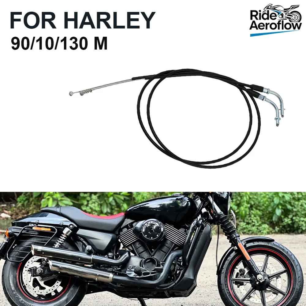 Motorcycle Throttle Cable Weaving Steel Wires Case 90cm 110cm 130cm For Harley Sportster XL1200 883 Dyna Road King Electra Glide
Motorcycle Throttle Cable Weaving Steel Wires Case 90cm 110cm 130cm For Harley Sportster XL1200 883 Dyna Road King Electra Glide