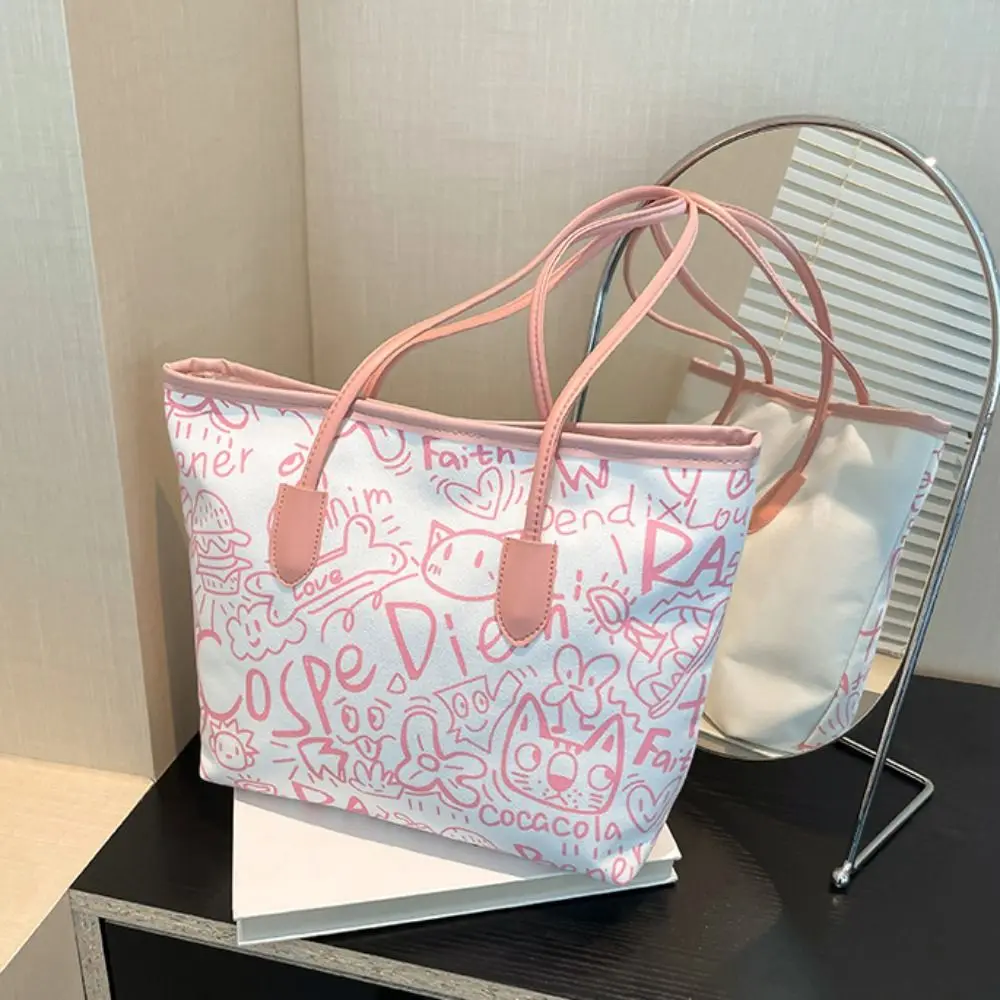 New Large Capacity Single Shoulder Handbag Printed Design College Style Women's Shoulder Bags Underarm Bag Casual Use
New Large Capacity Single Shoulder Handbag Printed Design College Style Women's Shoulder Bags Underarm Bag Casual Use
