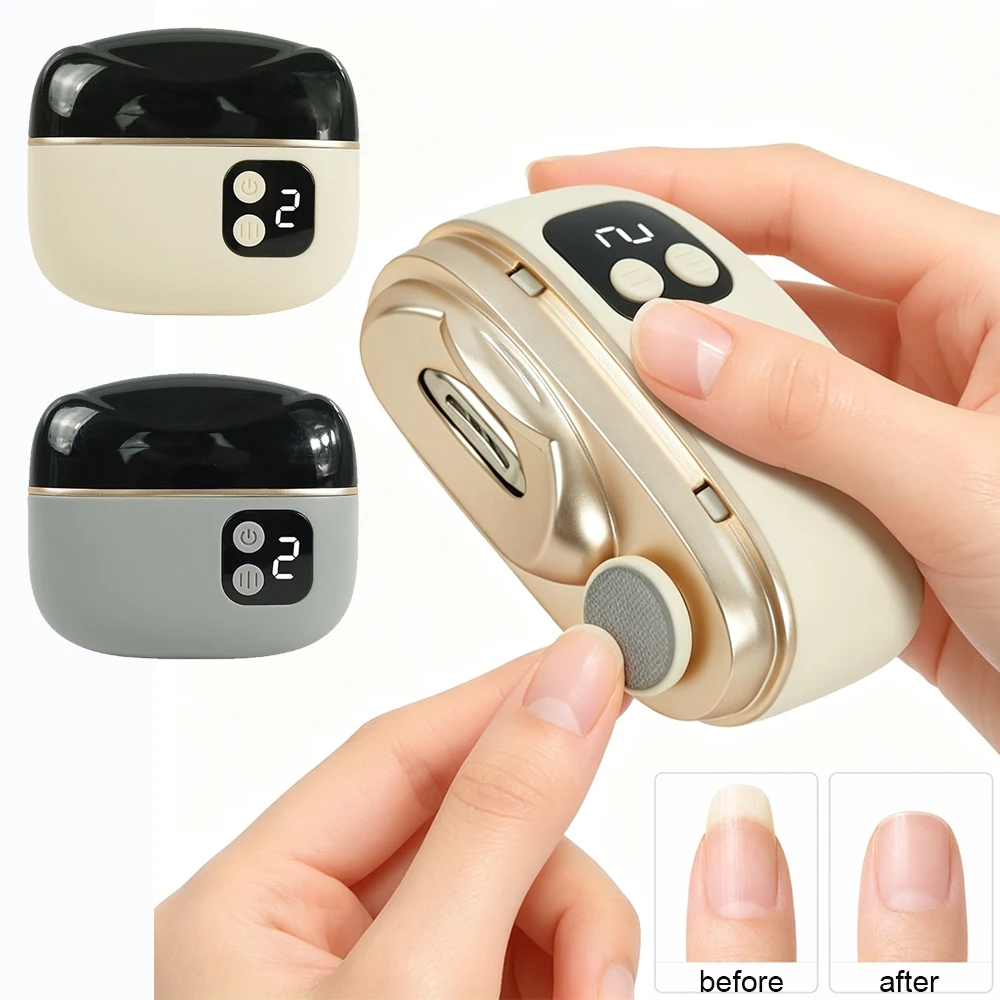 Electric Nail Clipper with Led Light Rechargeable Portable Automatic Nail Trimmer Polisher for Adults Baby Electric Nail Cutter
Electric Nail Clipper with Led Light Rechargeable Portable Automatic Nail Trimmer Polisher for Adults Baby Electric Nail Cutter