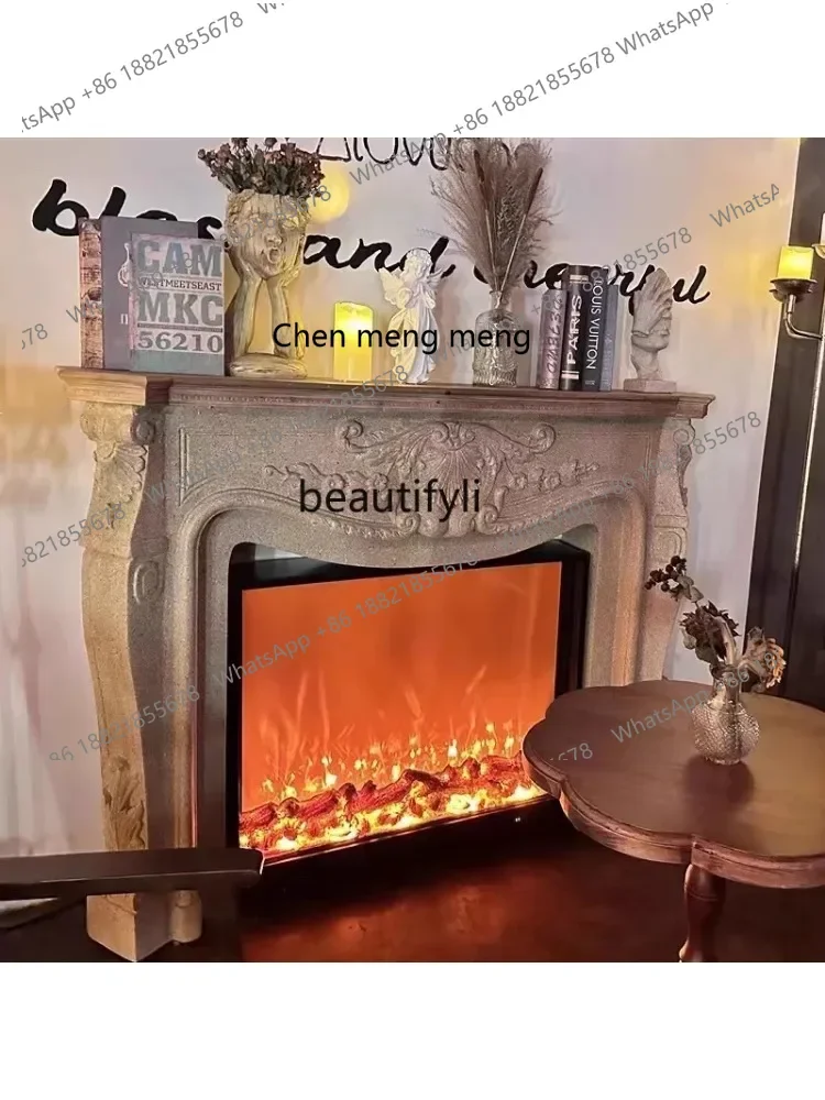 ss7304 French living room retro mantel anti-marble decorative cabinet fake fire 3d corner ornament cabinet
ss7304 French living room retro mantel anti-marble decorative cabinet fake fire 3d corner ornament cabinet