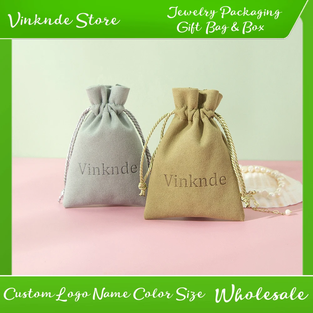 50pack Microfiber Drawstring 13x18cm Pouch Personalized Logo Jewelry Earrings Packaging Pouches Wedding Favor Bag Cosmetic Sack
50pack Microfiber Drawstring 13x18cm Pouch Personalized Logo Jewelry Earrings Packaging Pouches Wedding Favor Bag Cosmetic Sack