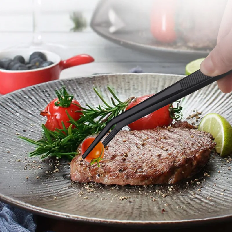 Multifunction Stainless Steel Tongs Kitchen Food Serving Tool Tea BBQ Grilling Non-slip Bread Clip High Temperature Resistant
Multifunction Stainless Steel Tongs Kitchen Food Serving Tool Tea BBQ Grilling Non-slip Bread Clip High Temperature Resistant