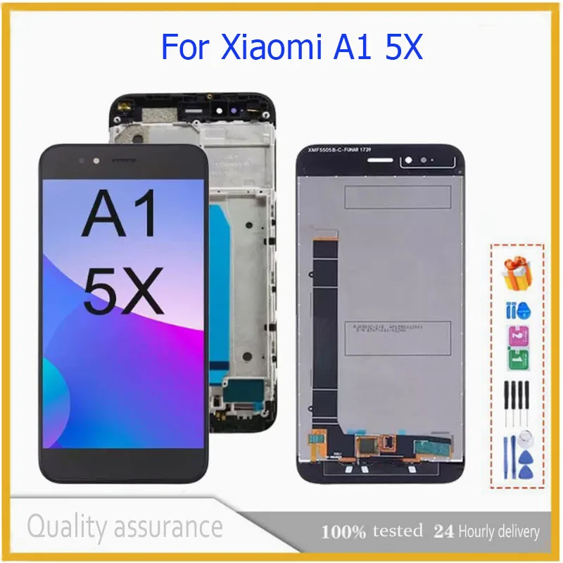 MDI2 100% Tested Premium LCD For Xiaomi Mi A1 Display Touch Screen Digitizer Panel Assembly For Xiaomi MI 5X With Frame
MDI2 100% Tested Premium LCD For Xiaomi Mi A1 Display Touch Screen Digitizer Panel Assembly For Xiaomi MI 5X With Frame