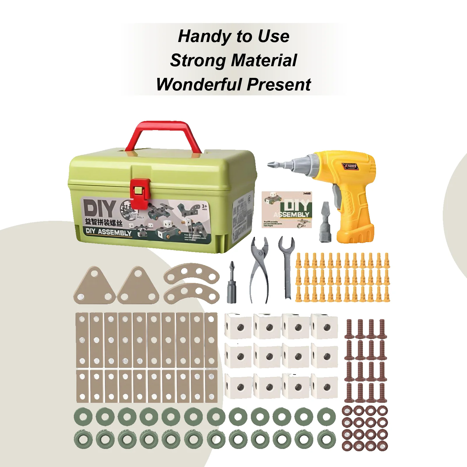 Дизайн и игрушка-сверло, реалистичные игрушки-сверла, обучающий набор для детей, мальчиков, конструкция для малышей, Рождество, день рождения
Дизайн и игрушка-сверло, реалистичные игрушки-сверла, обучающий набор для детей, мальчиков, конструкция для малышей, Рождество, день рождения