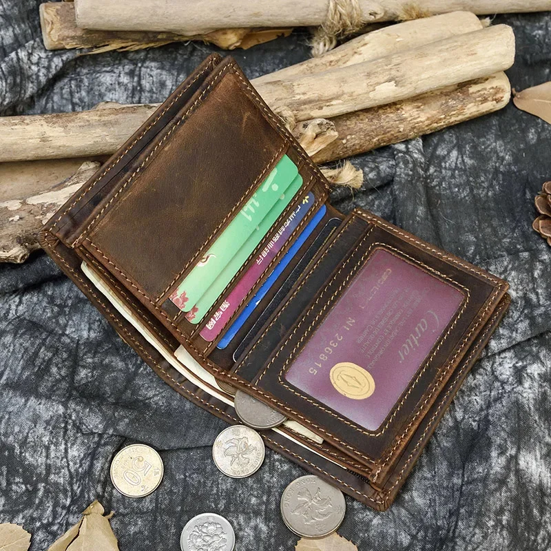 2024 new design men wallets slim genuine leather hot sell thin with coin pocket 2 folds black business travel male
2024 new design men wallets slim genuine leather hot sell thin with coin pocket 2 folds black business travel male
