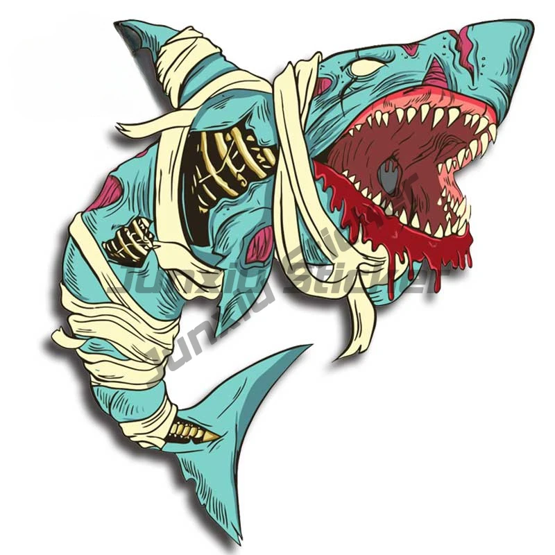 Zombie Shark Cartoon Car Stickers Creativite Waterproof Decal Motorcycle Caravan Car Accessories
Zombie Shark Cartoon Car Stickers Creativite Waterproof Decal Motorcycle Caravan Car Accessories